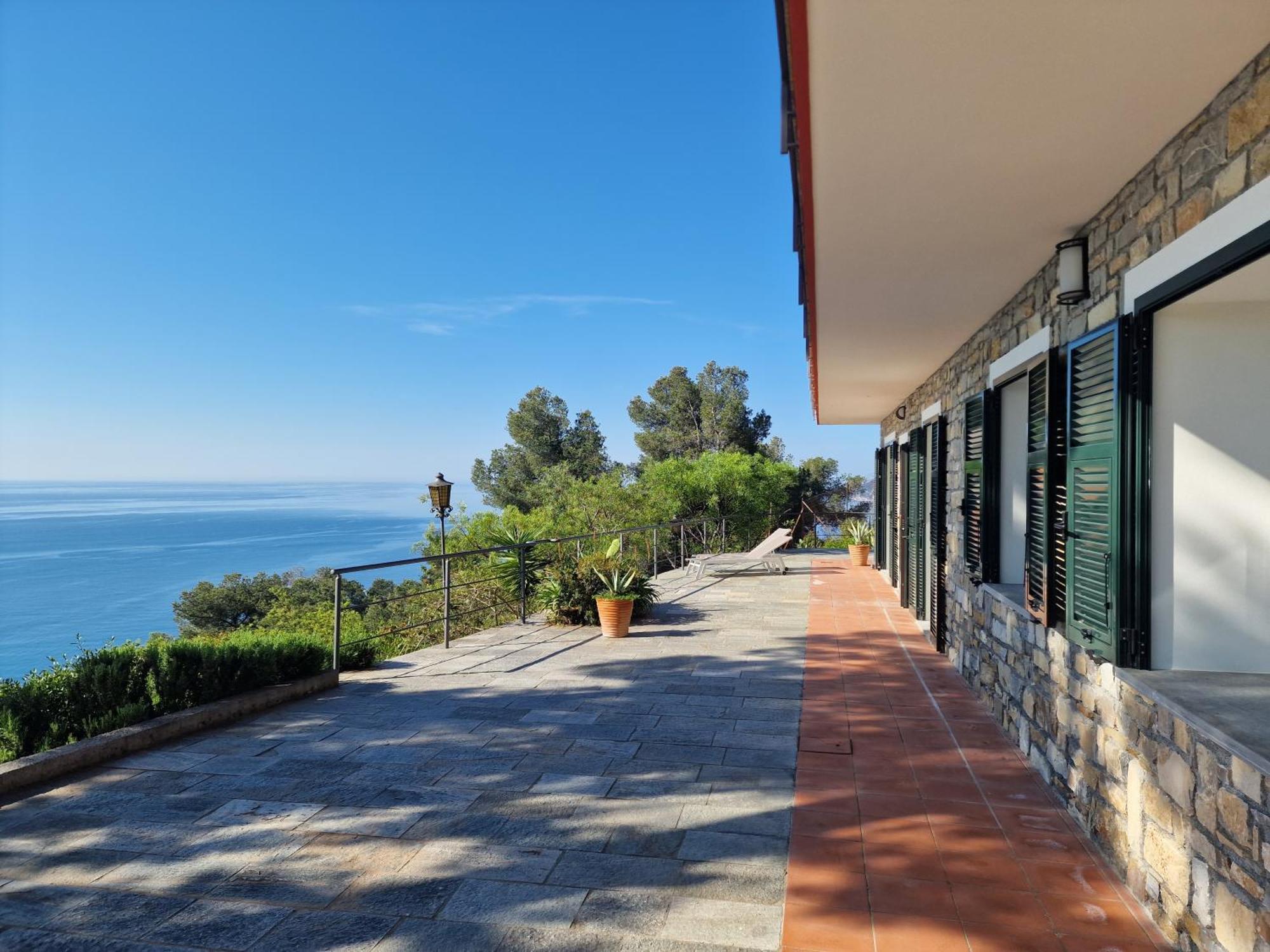 Appartamento In Villa Mimosa Cervo Exteriér fotografie