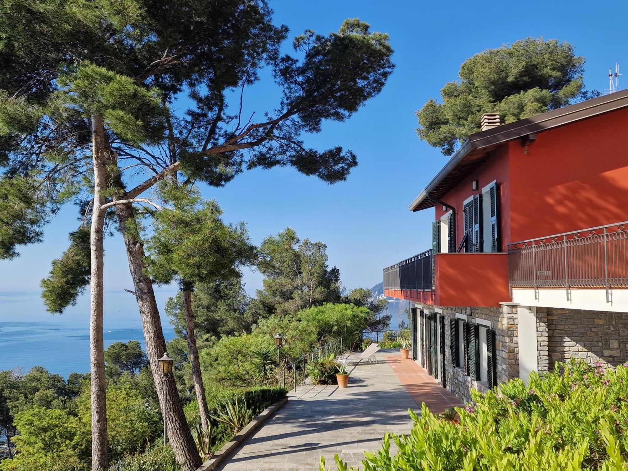 Appartamento In Villa Mimosa Cervo Exteriér fotografie